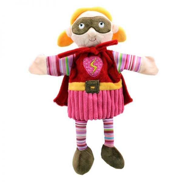 The Puppet Company Story Telling Puppet, Superhero (Pink)