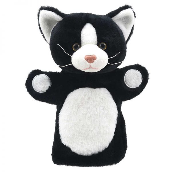 THE PUPPET COMPANY Puppet Buddies, Cat (Black & White)