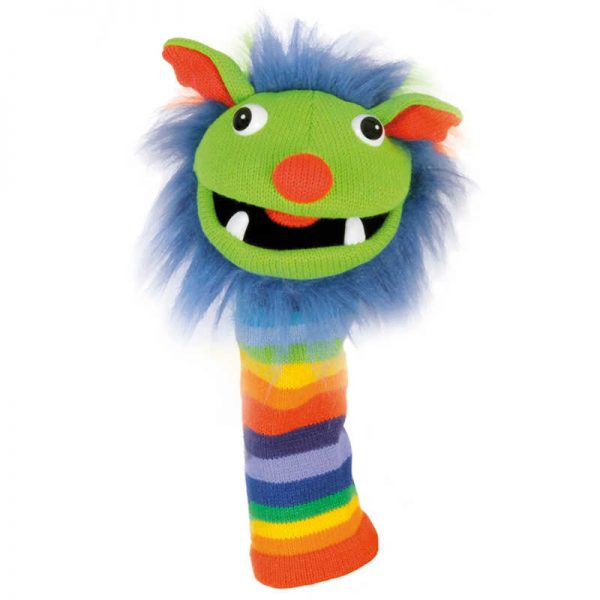 The Puppet Company Rainbow Knitted Puppet, Grade Pre-K-12
