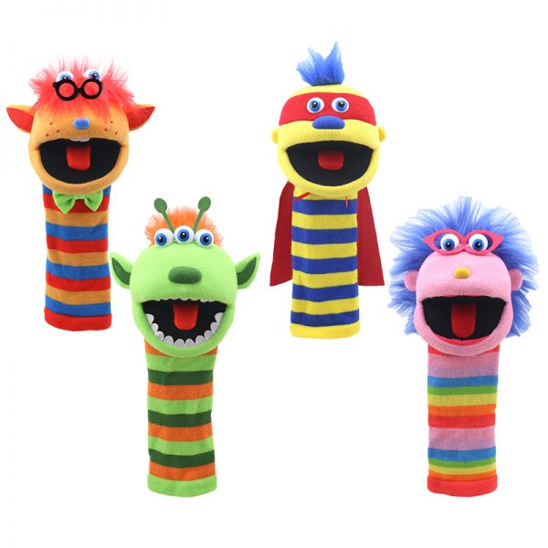 The Puppet Company Knit Puppet Set 1, Set of 4