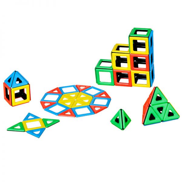 Polydron Magnetic Polydron® Class Set, 96 Pieces