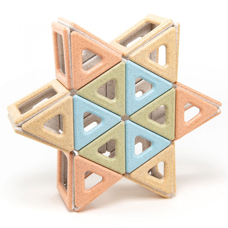 Polydron Eco Magnetic Polydron Class Set