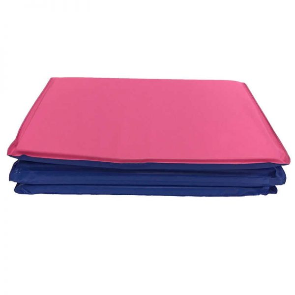 KinderMat® Toddler KinderMat without Pillow, 3/4" Thick, Blue/Pink