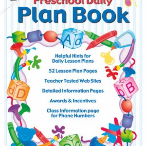 Preschool Daily Plan Book by Carson Dellosa CD-8201