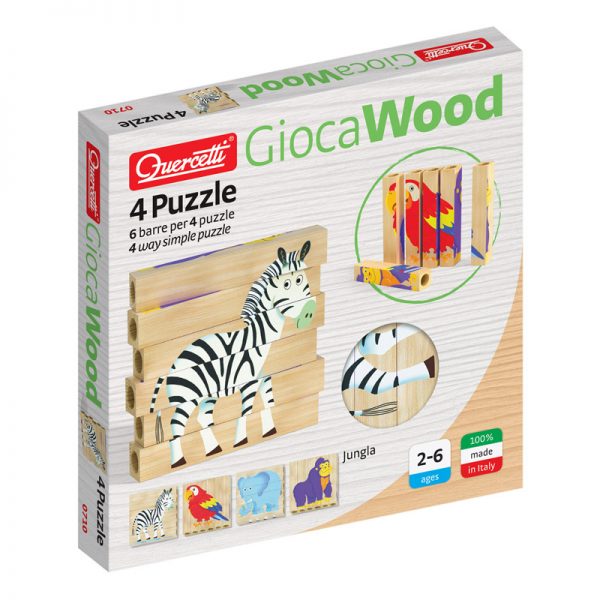 Quercetti® 4 Puzzle Jungle