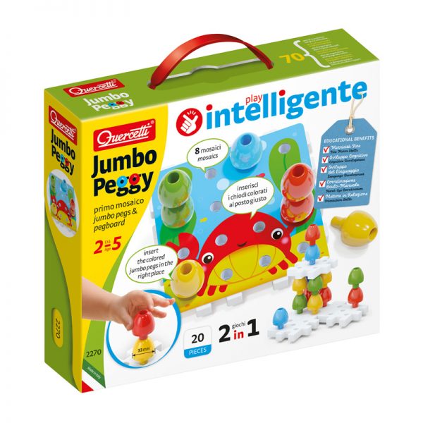 Quercetti® Jumbo Pegs, Small