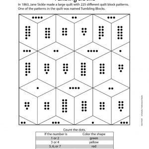 Quilt Math Grades 1-3 by Scholastic SC-0439376629-937662