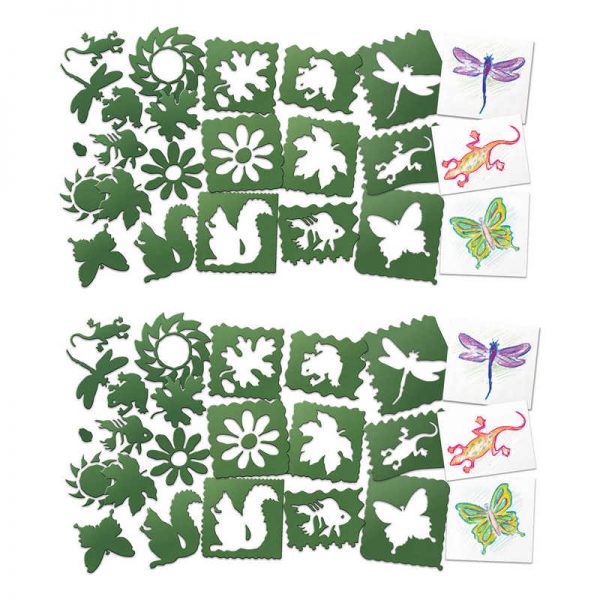Roylco® Nature Stencils, 2 Packs