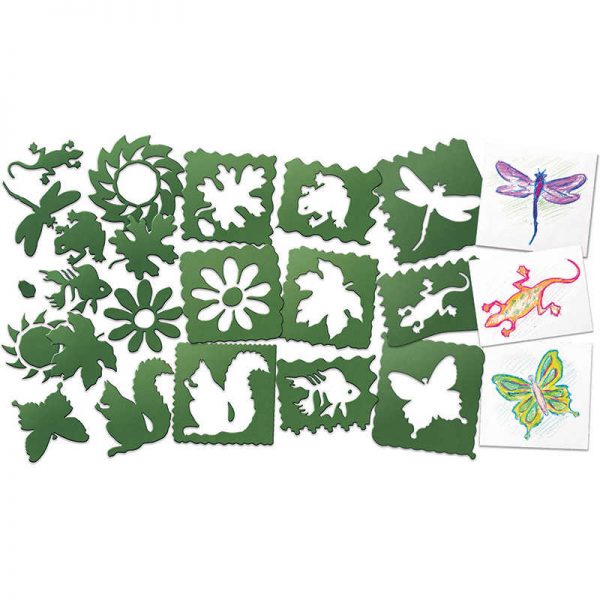Roylco® Roylco® Nature Stencils, Pack of 10