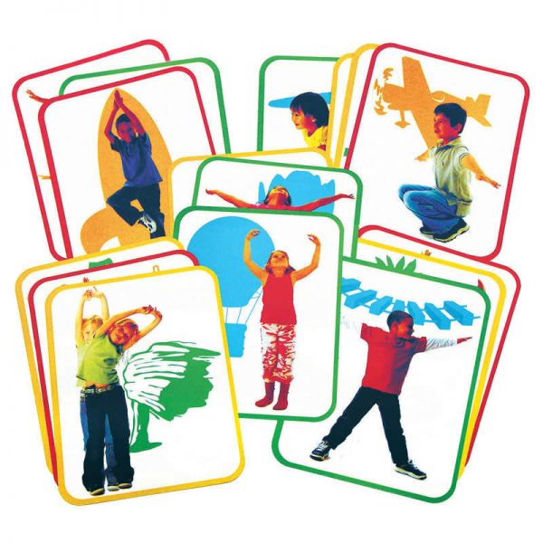 Roylco® Body Poetry Yoga Card, Pack 16