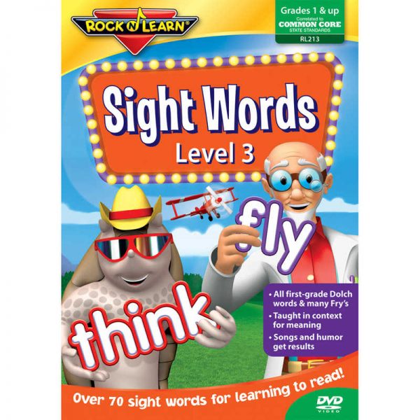 Rock 'N Learn® Sight Words Level 3 DVD