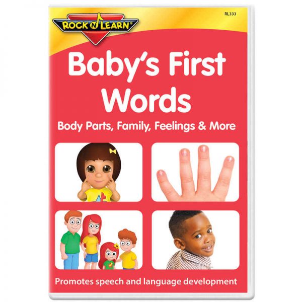Rock 'N Learn® Baby's First Words DVD, Body Parts, Family, Feelings & More