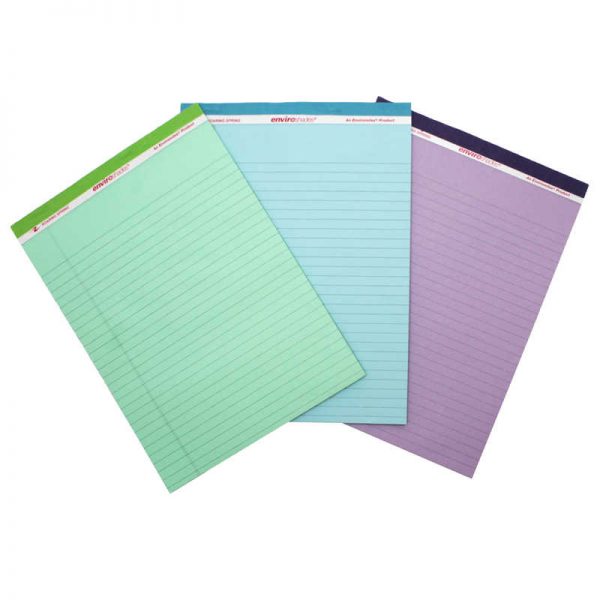 Roaring Spring Paper Products Legal Pad, Standard, Assorted 3-Pack (Orchid, Blue, and Green)