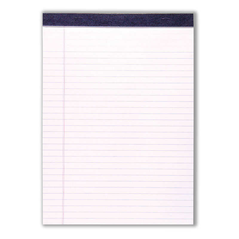 Roaring Spring Legal Pad, Standard, White, Pack of 12
