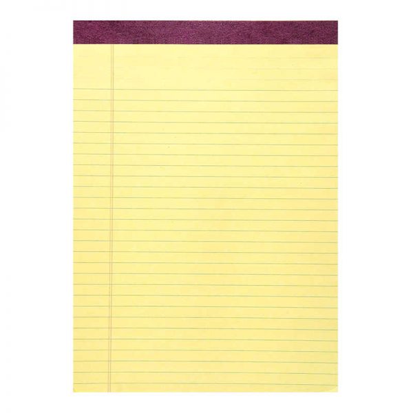 Roaring Spring Paper Products Legal Pad, Standard, Canary