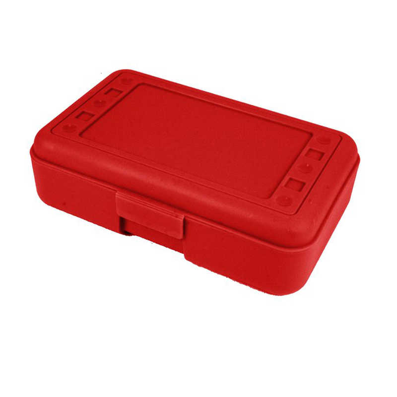 TeachersParadise - Romanoff Pencil Box, Red - ROM60202