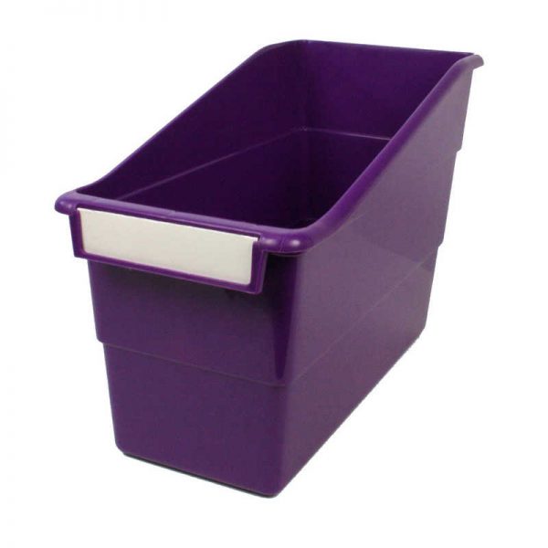 Romanoff Tattle® Shelf File, Purple