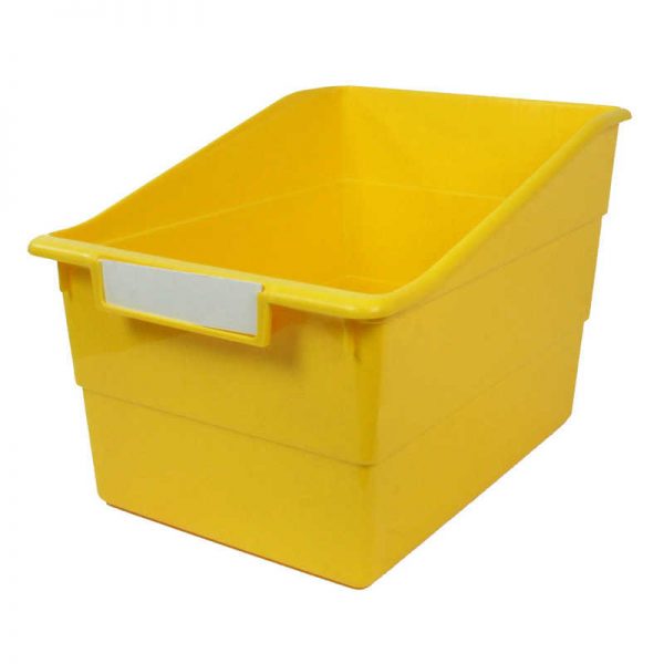 Romanoff Tattle® Wide Shelf File, Yellow
