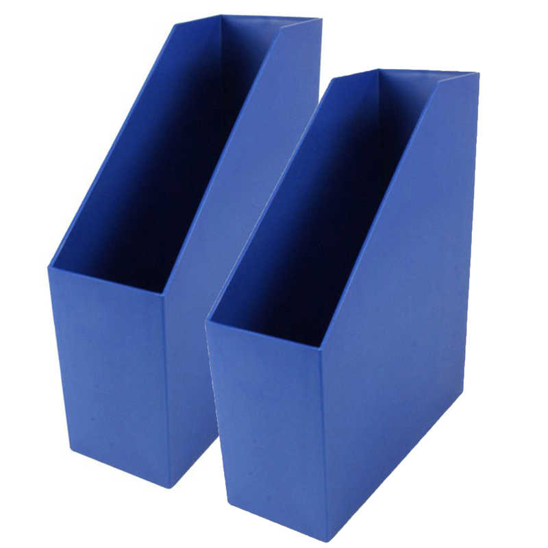 Magazine File Blue TeachersParadise - Romanoff Magazine File, Blue, Pack of 2 - ROM77704-2