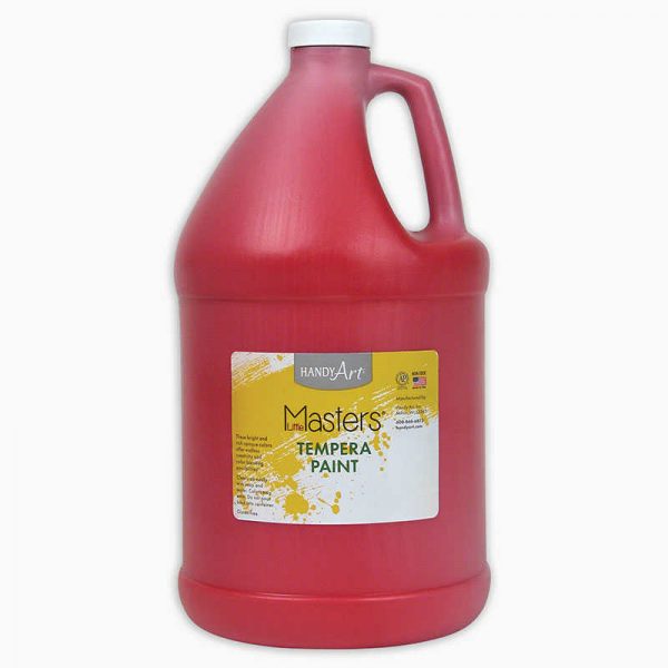 Handy Art® Little Masters® Tempera Paint, Red, Gallon