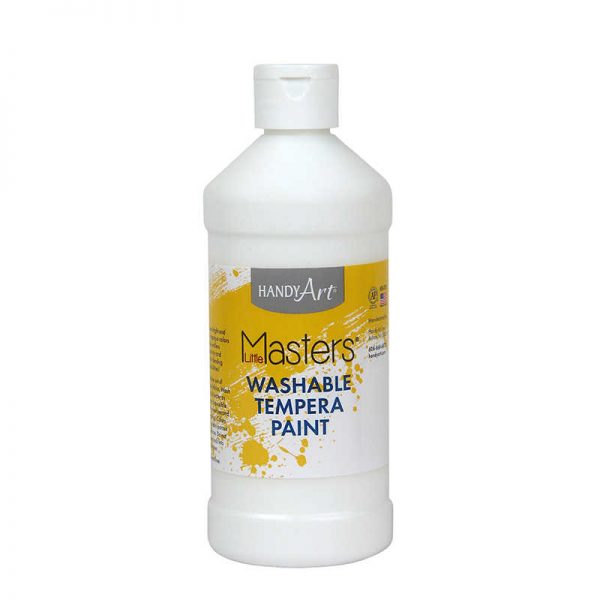 Handy Art® Little Masters™ Washable Paint, White, 16 oz.