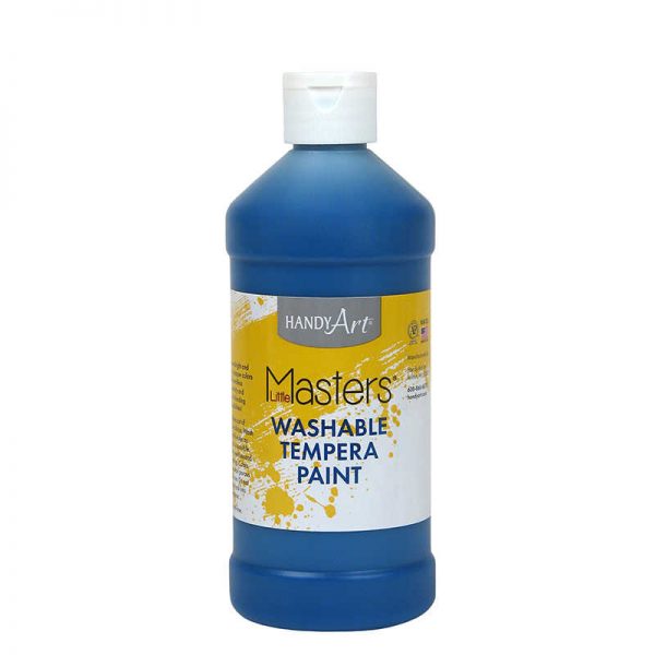 Handy Art® Little Masters® Washable Paint, Blue, 16 oz.