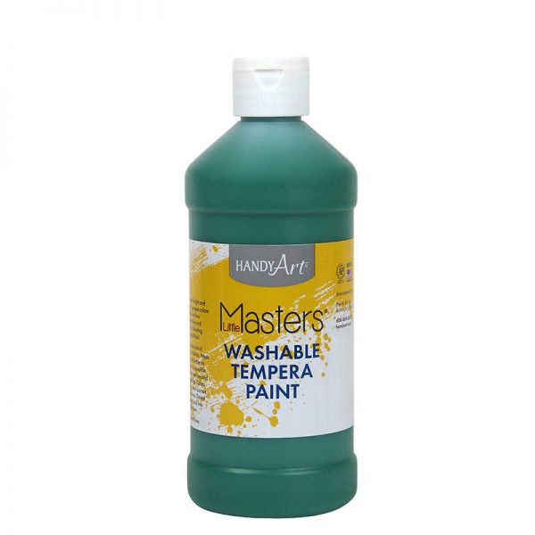 Handy Art® Little Masters® Washable Paint, Green, 16 oz.