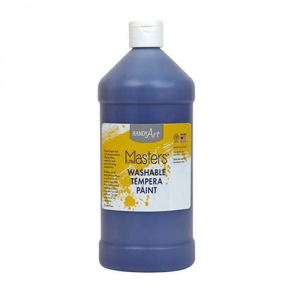 Handy Art® Little Masters® Washable Tempera Paint, Violet, 32 oz.