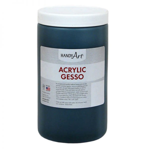 Handy Art® Acrylic Black Gesso 32 oz