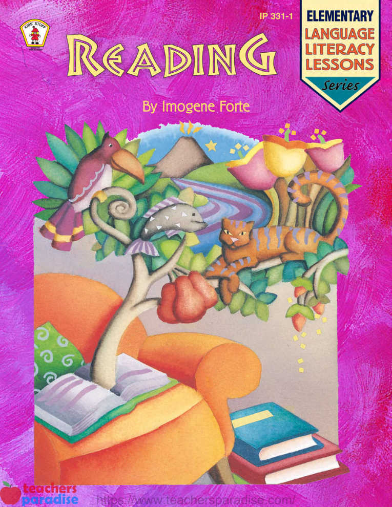 Reading Elementary Language Literacy Lessons Series by Incentive Publications IP3311