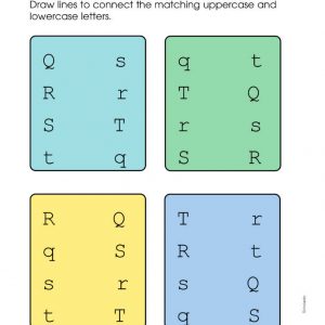 Reading & Math Jumbo Workbook PreK-SC-0439785987-978598 – Page 66 – alphabet review Qq, Rr, Ss & Tt by Scholastic
