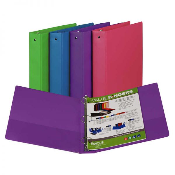 Samsill® Fashion Color Binder, 2" capacity