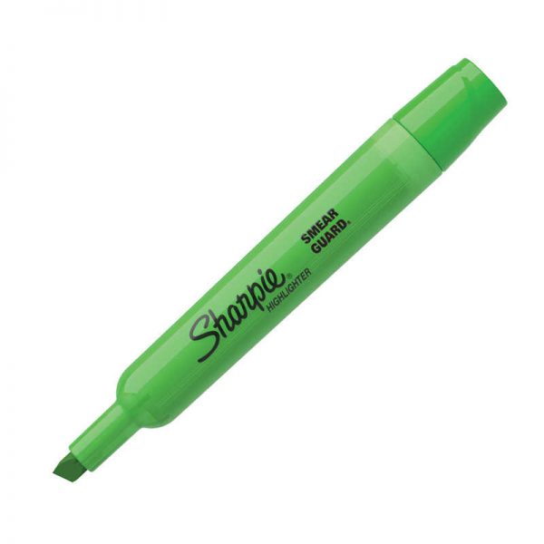 Sharpie® Tank Highlighter, Fluorescent Green
