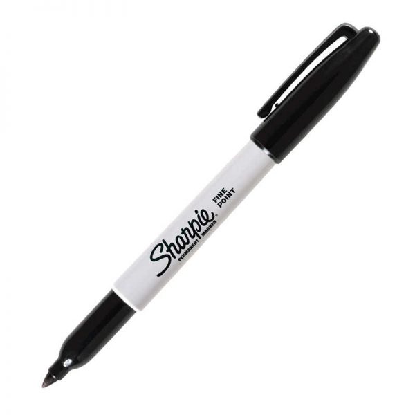 Sharpie® Fine Point Permanent Marker, Black