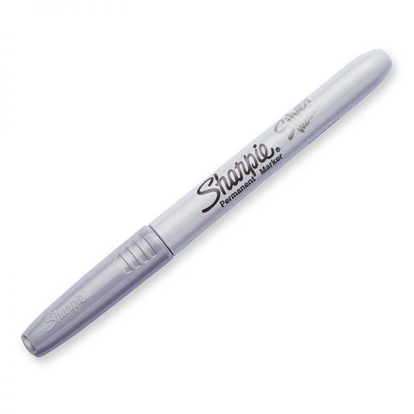 Sharpie® Fine Point Marker, Metallic Silver