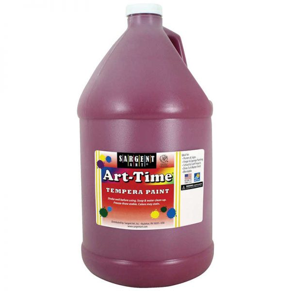 Sargent Art® Art-Time® Tempera Paint, Magenta, Gallon
