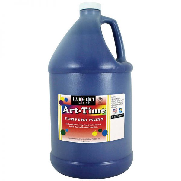 Sargent Art® Art-Time® Tempera Paint, Blue, Gallon