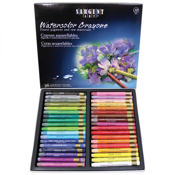 Sargent Art® Watercolor Crayons, 36 Colors