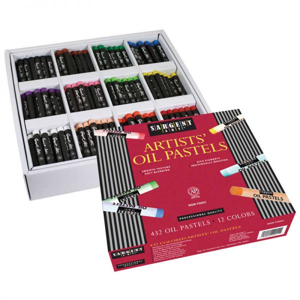 Sargent Art® Standard Size Oil Pastel Assortment, 432 Count