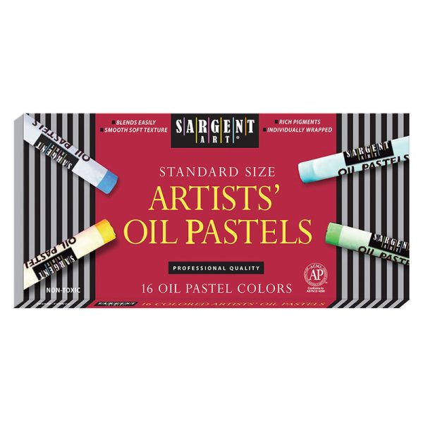Sargent Art® Oil Pastels, Regular, 16 Count