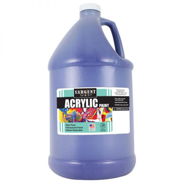 Sargent Art® Acrylic Paint, Blue, 64 oz. Bottle