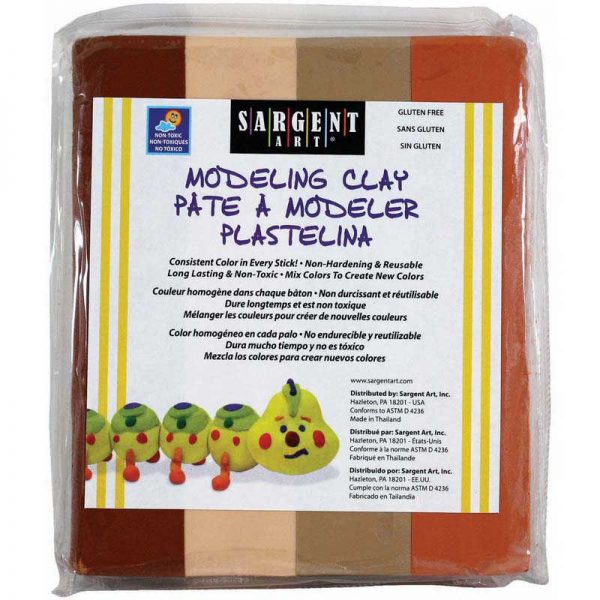 Sargent Art® Colors of My Friends® Clay, 1 lb.