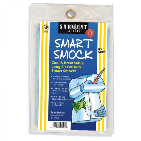 Sargent Art® Smart Smock, Long Sleeve, Kid Size