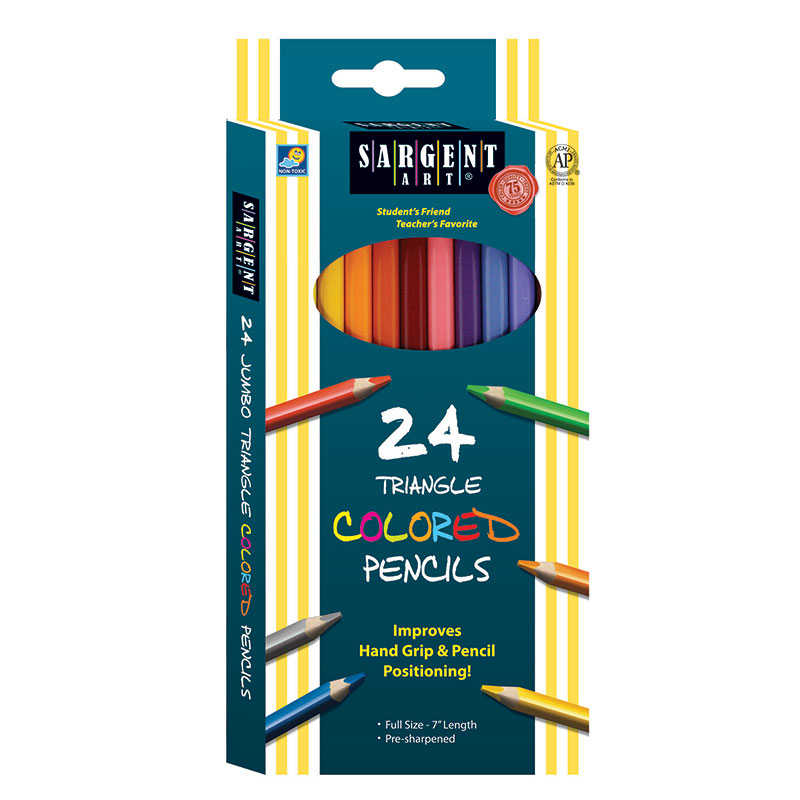 Colored Pencils 12 Pack (Sargent Art)