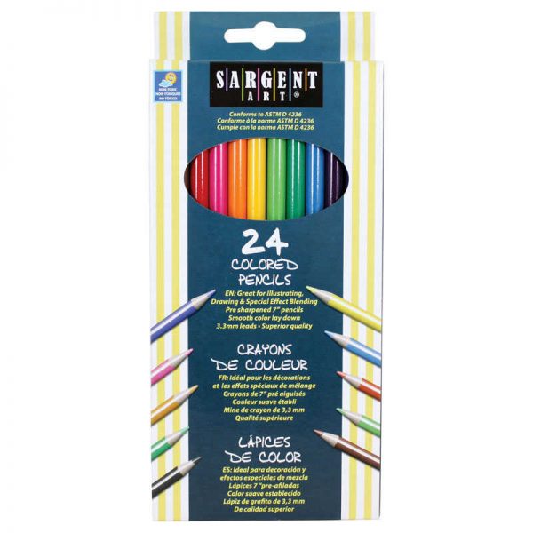 Sargent Art® Sargent Art® Colored Pencils, 24 colors