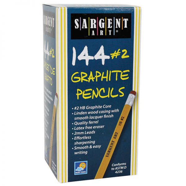 Sargent Art® Graphite Pencils, #2HB, Pack of 144