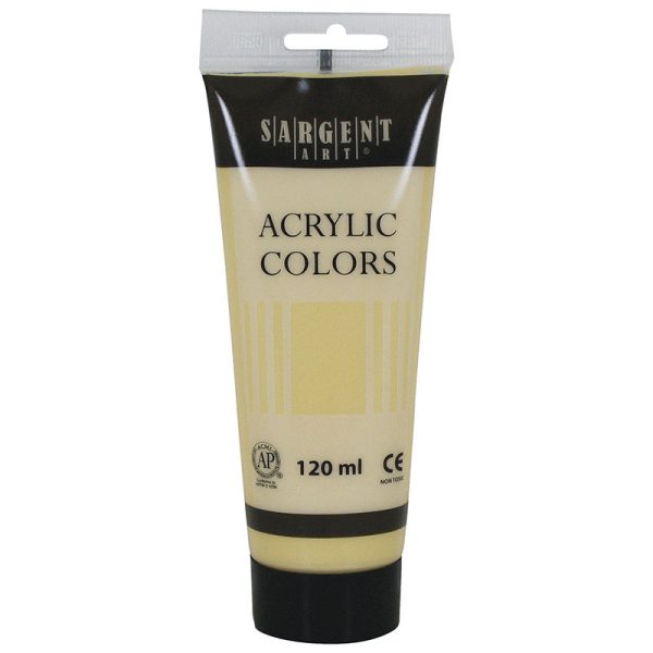 Sargent Art® Acrylic Paint Tube, 120 ml, Naples Yellow