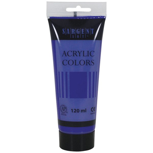 Sargent Art® Acrylic Paint Tube, 120 ml, Dark Cobalt Violet
