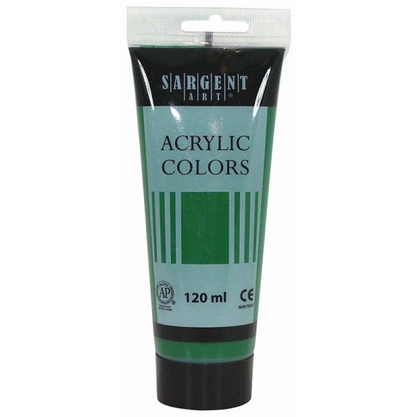 Sargent Art® Acrylic Paint Tube, 120 ml, Grass Green