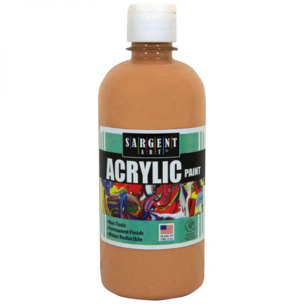 Sargent Art® Peach 16 oz. Squeeze Bottle